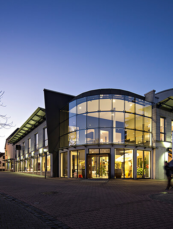 a happy family giving high five